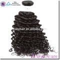 Alibaba Chine Haute Qualité Vierge Extension de Cheveux Bouclés Cheveux Weaves Pour Les Femmes Noires